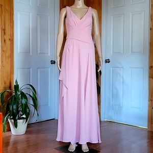 Celebrate DB Studio Dusty Pink Chiffon Bridesmaid/Prom Dress